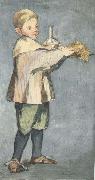 Edouard Manet Enfant portant un plateau (mk40) oil on canvas